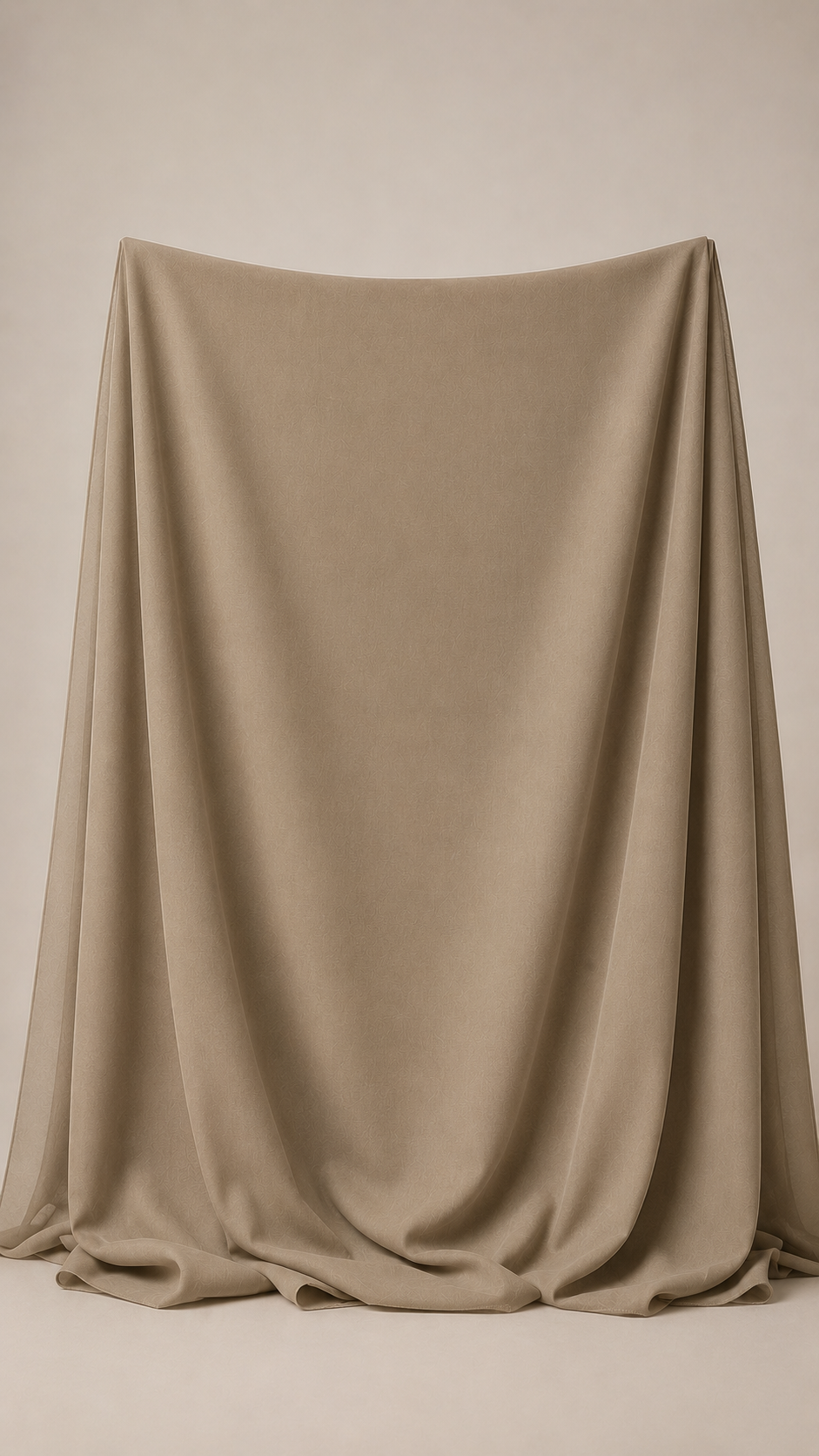 Dark Beige Hijab